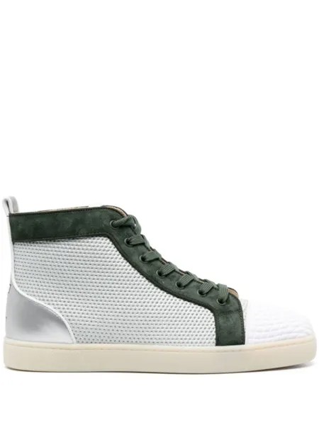 Christian Louboutin кроссовки Varsilouis на шнуровке, серый