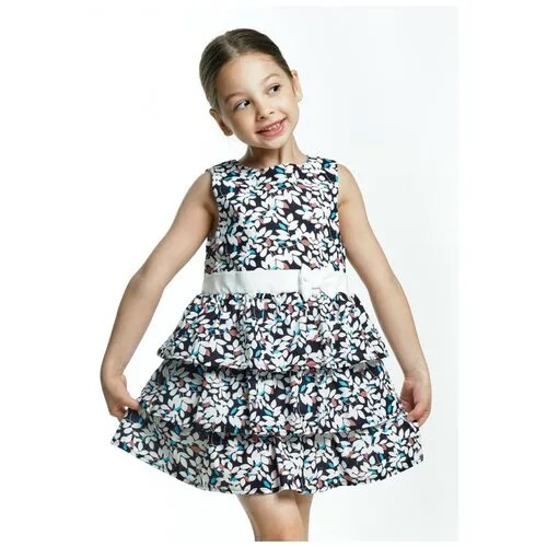 Платье Mini Maxi, размер 116, мультиколор
