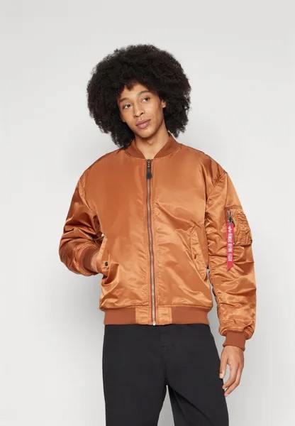 Бомбер Ma-1 Cs Alpha Industries, коричневый