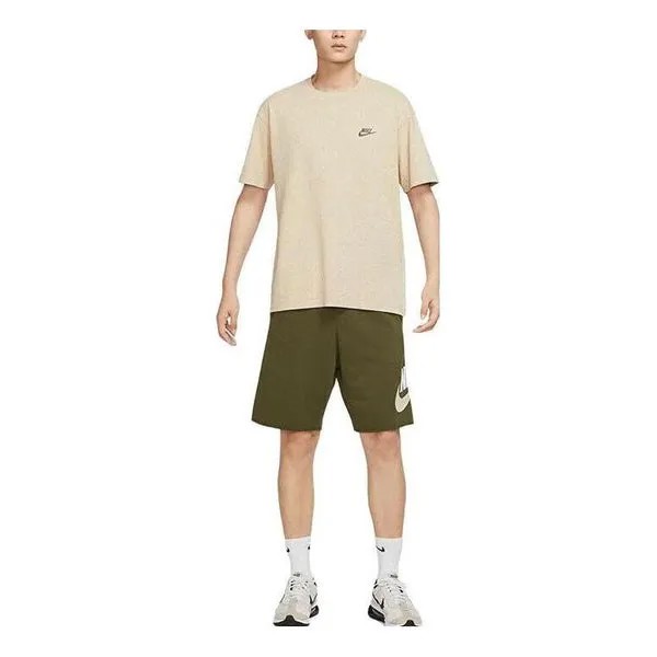 Футболка Nike Sportswear Club T-Shirt 'Beige', бежевый