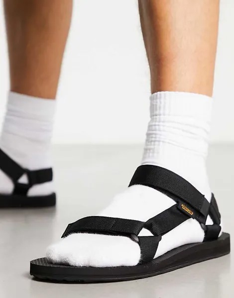 Черные оригинальные сандалии Teva Universal
