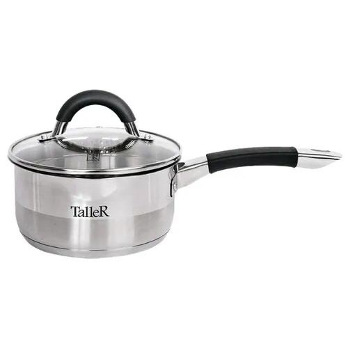 Ковш Taller Телфорд 1,5 л, серебристый/черный