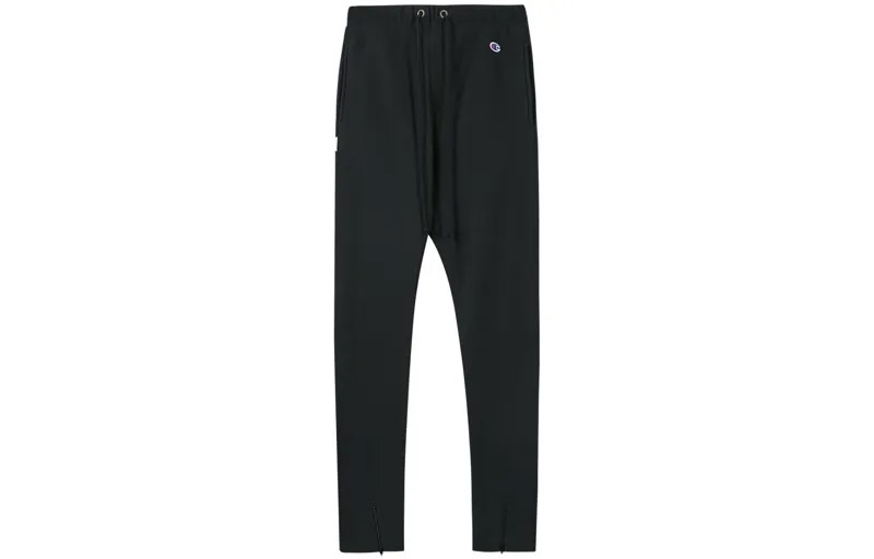 Мужские трикотажные спортивные штаны Champion, цвет Black