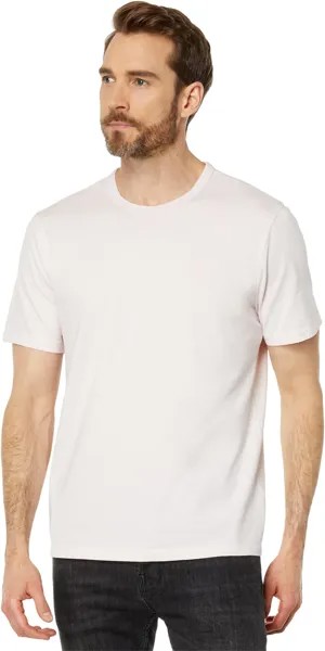 Футболка Vince Garment Dye Short Sleeve Crew, цвет Washed Rose Quartz