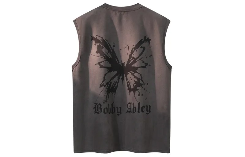 BOBBY ABLEY Жилет унисекс, Черный (шорты бесплатного цвета в случайном порядке)