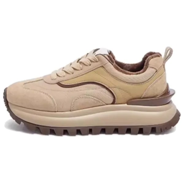Кроссовки CAMEL Lifestyle Shoes Women's Low-top Beige, цвет Apricot