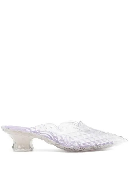 Y/Project прозрачные мюли Melissa 60, нейтральный цвет