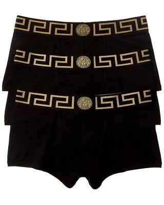 Мужские плавки Versace 3Pk Greca с каймой