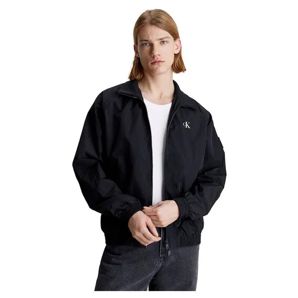 Куртка Calvin Klein Jeans Unpadded Harrington, черный
