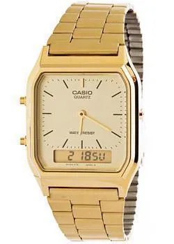 Японские наручные  мужские часы Casio AQ-230GA-9D. Коллекция Ana-Digi