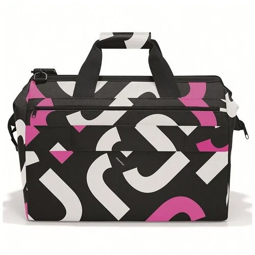 Сумка Allrounder L pocket signature bold pink