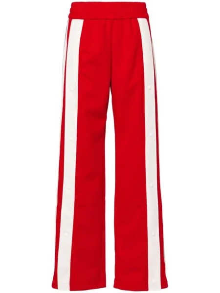 Palm Angels спортивные брюки с полосками, красный