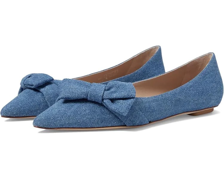 Туфли на плоской подошве Stuart Weitzman Sofia Flat, цвет Washed