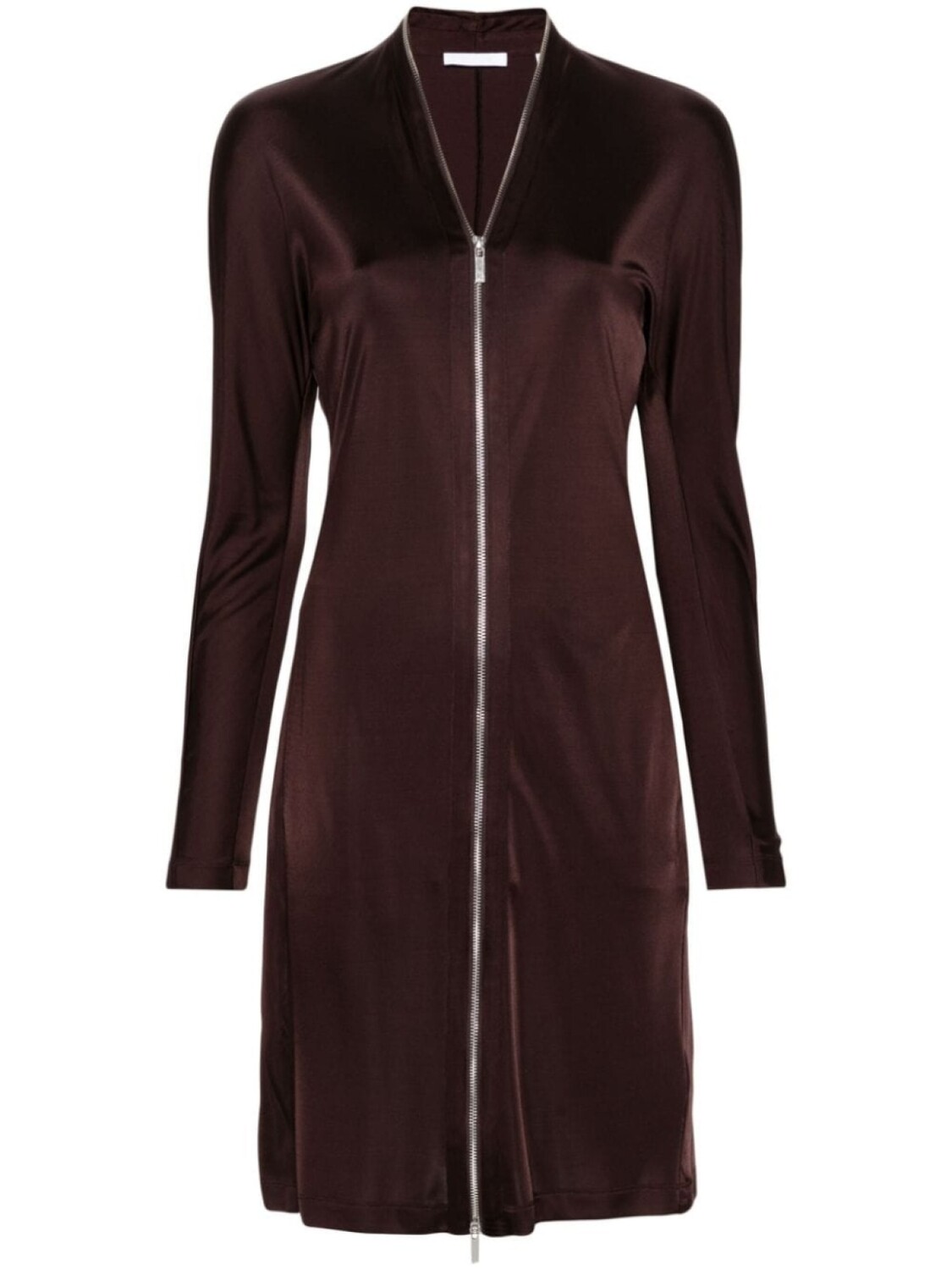 Helmut Lang платье Infinity на молнии, фиолетовый