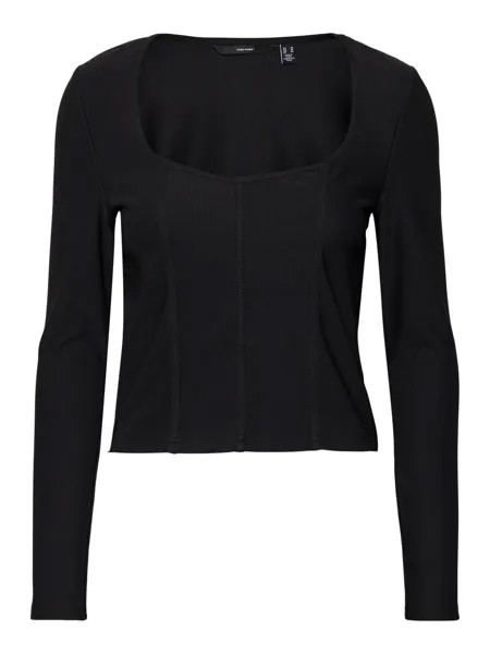 Лонгслив Vero Moda ASTA, черный