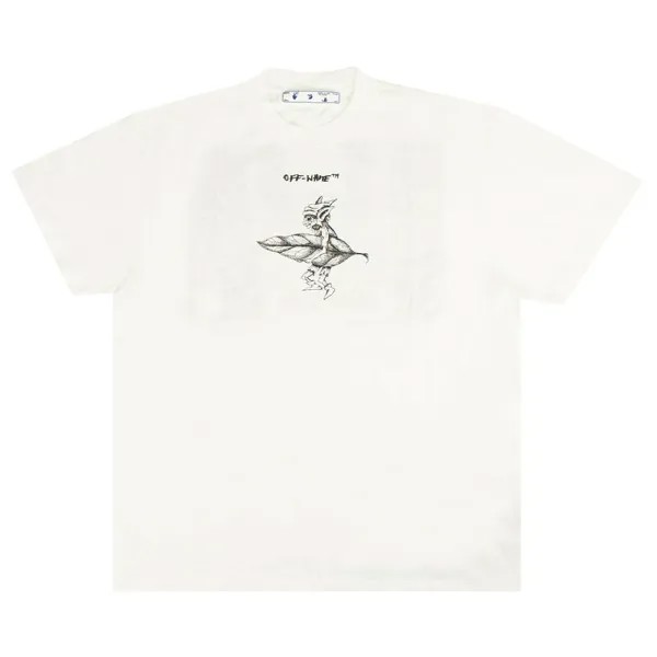Off-White Футболка Shadow с короткими рукавами, цвет Белый
