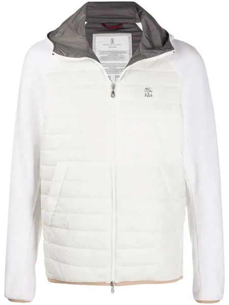 Brunello Cucinelli куртка на молнии с капюшоном