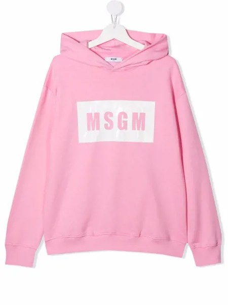 MSGM Kids худи с логотипом