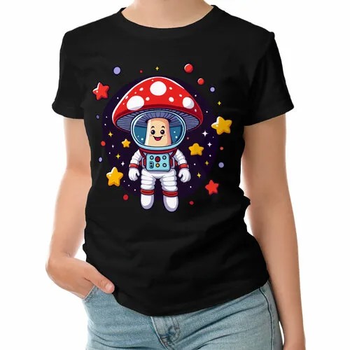 Футболка ROLY, размер 2XL, чёрный