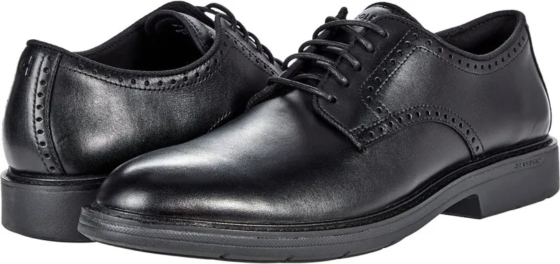 Оксфорды The Go-To Plain Toe Oxford Cole Haan, цвет Black Waterproof