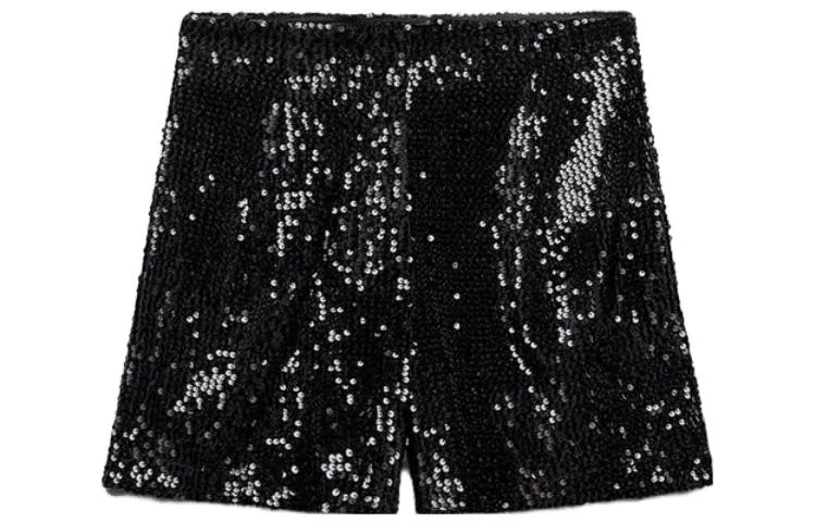 Повседневные шорты женские черные Zara