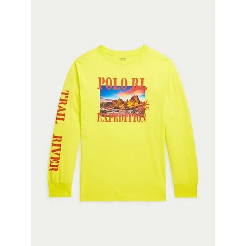 Лонгслив Polo Ralph Lauren, размер L [INT], желтый