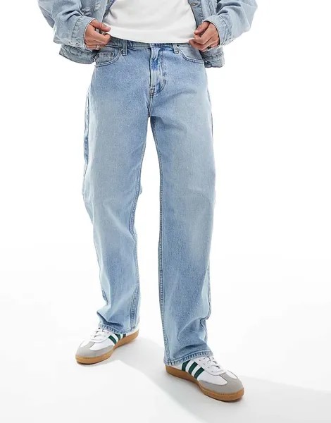 Джинсы свободного кроя Hollister