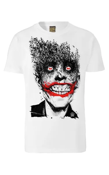 Футболка с принтом BATMAN JOKER BATS LOGOSHIRT, цвет weiß