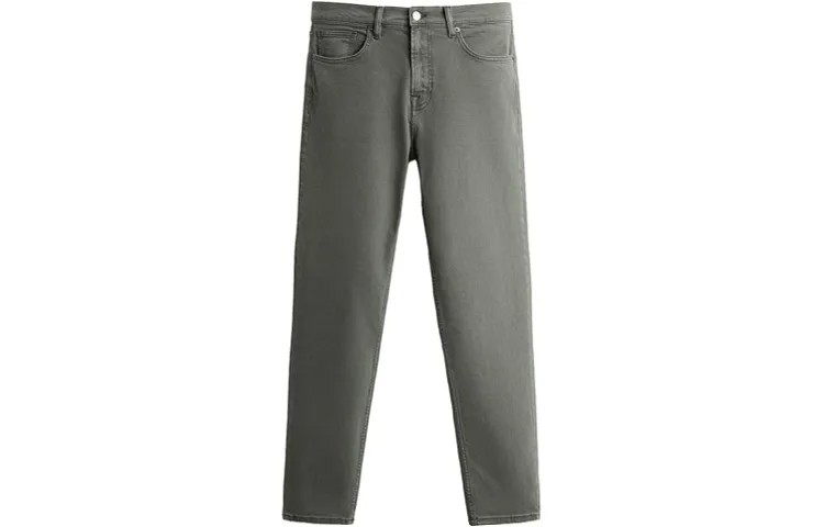 Джинсы мужские хаки Zara, хаки