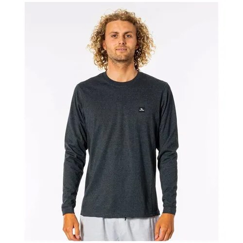 Лонгслив Rip Curl VAPORCOOL PIVOT L/S TEE, цвет 3442 BLACK MARLED, размер L