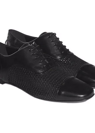 Ботинки оксфорды EMPORIO ARMANI , размер 37.5 , черный
