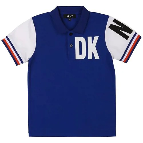 Поло DKNY, размер 140, синий