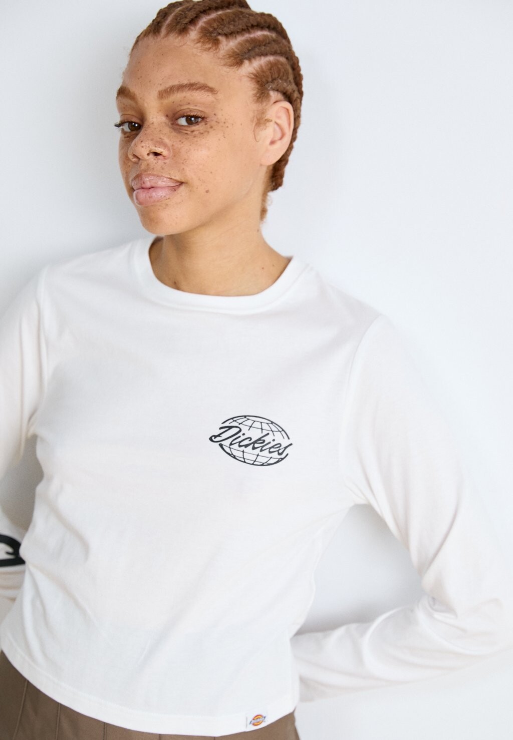 Рубашка с длинным рукавом SEASONAL TEE Dickies, белый