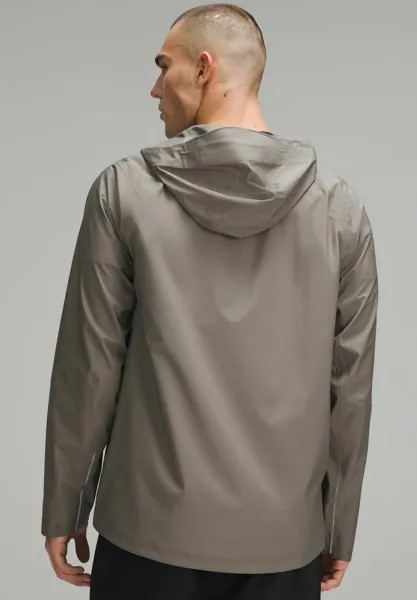 Плащ Waterproof Full-Zip Rain lululemon, коричневый