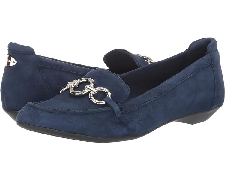 Лоферы Anne Klein Ola, цвет Navy Suede