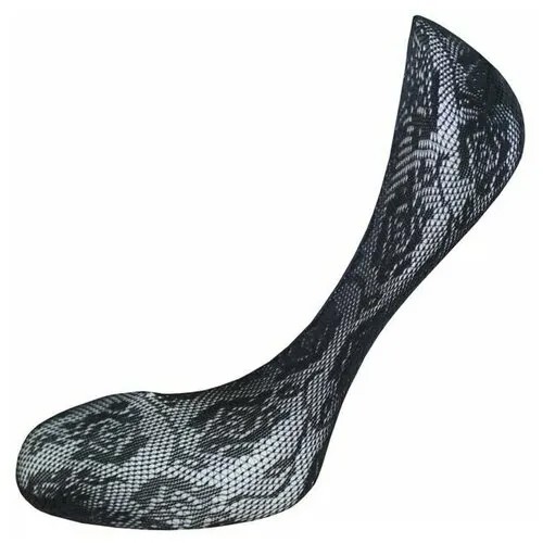 Женские подследники Mademoiselle, фантазийные, капроновые, в сетку, размер 36-40, черный