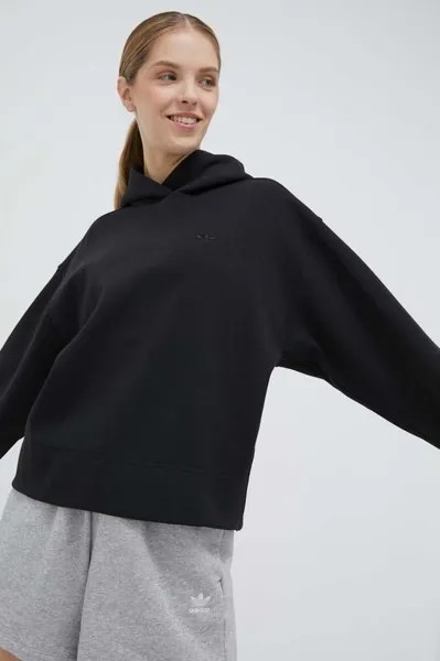 Короткая худи Premium Essentials adidas Originals, черный