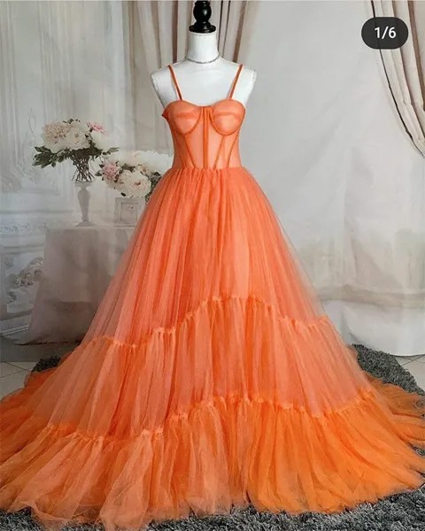 Реальные изображения оранжевых платьев для выпускного вечера фотосессия детский душ изготовленный на заказ пушистый халат для беременных вечернее платье