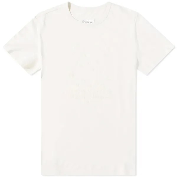 Футболка Maison Margiela Embroidered Numbers Logo Tee