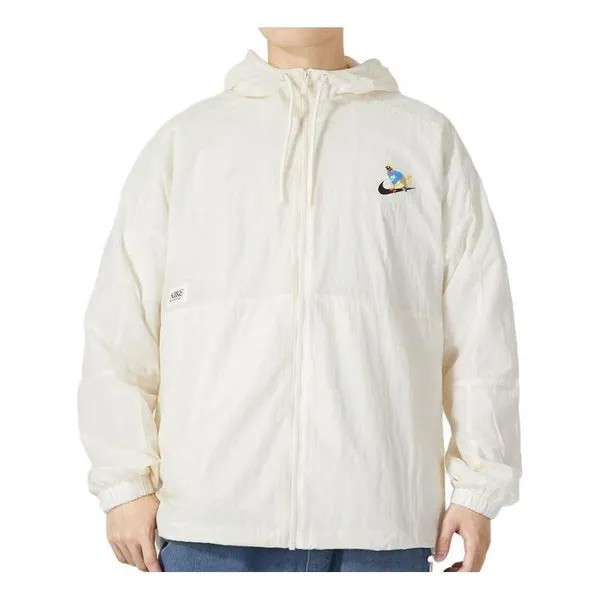 Куртка Nike Windbreaker Jacket 'White', белый