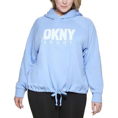 DKNY Sport Женская толстовка с капюшоном для фитнеса и тренировок Athletic Plus BHFO 0646