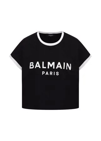 Хлопковая футболка Balmain