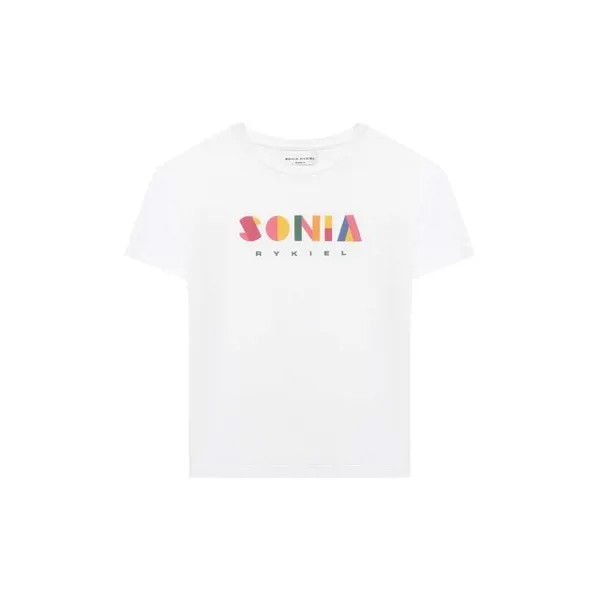 Хлопковая футболка Sonia Rykiel Enfant