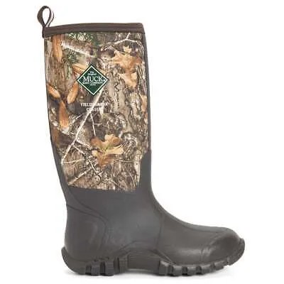 Muck Boot Fieldblazer Флисовые камуфляжные охотничьи мужские черные повседневные ботинки с круглым носком FBF