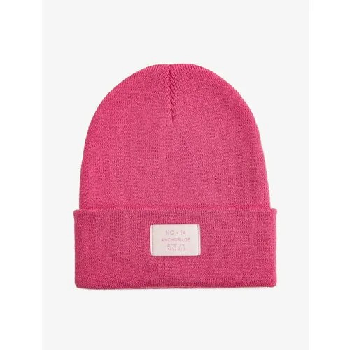 Шапка бини KOTON Женская шапка, размер T, розовый