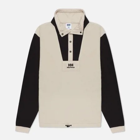 Мужская толстовка Helly Hansen Yu Snap Btn Fleece, цвет бежевый, размер S