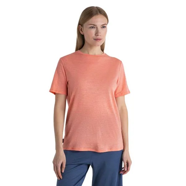 Спортивная футболка Icebreaker Merino Linen, оранжевый