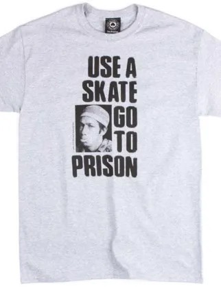 Футболка THRASHER Use A Skate Go To Prison Gray 2020