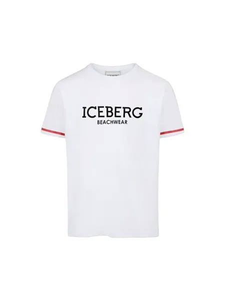 Футболка стандартного кроя Iceberg, белый