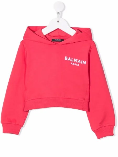 Balmain Kids худи с логотипом